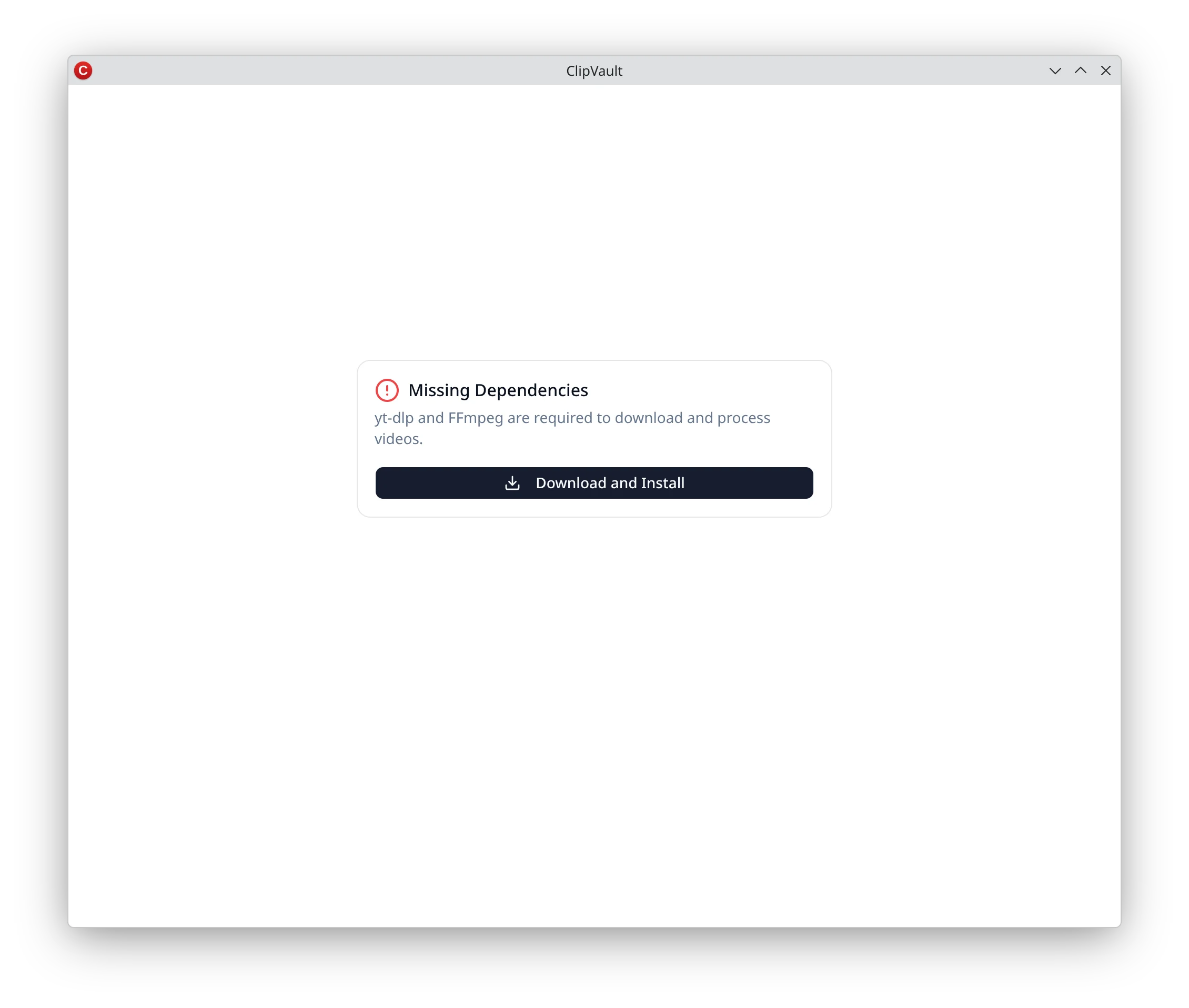 ClipVault Bibliothek & Downloads
